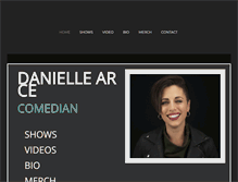 Tablet Screenshot of daniellearce.com